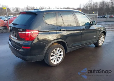 2016 BMW X3 xDrive28I from USA, damaged, VIN 5UXWX9C58G0D81500